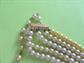 1950s Multi Strand Necklace Beads Lot Three Faux Pearl Hong Kong Japan Vintage Costume Jewelry