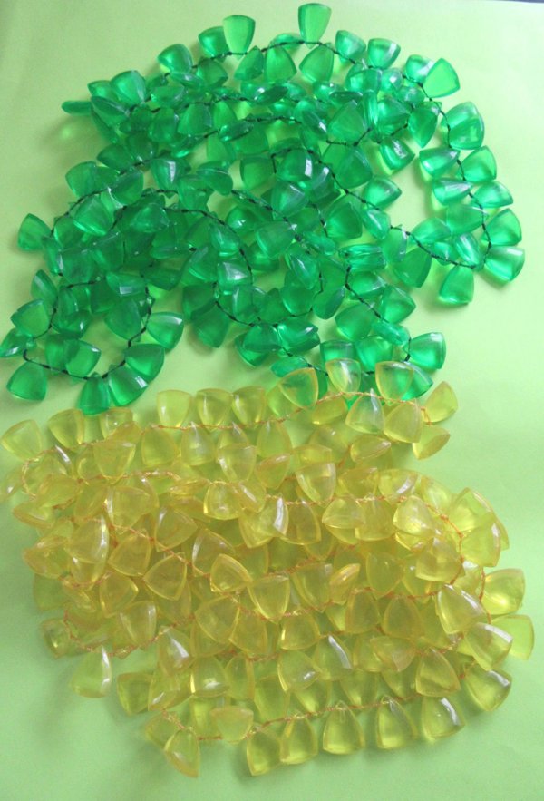 Mod 1960's Long Necklaces Vintage Jewelry 