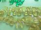 Mod 1960's Long Necklaces Vintage Costume Jewelry '60's Accessories Yellow Green