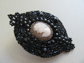 Genuine Cameo Victorian Beaded Pin