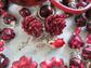 Vintage Cranberry Jewelry Lot Bangles Multi Strand Necklace Beads Earrings Costume Jewelry 1950's and Up