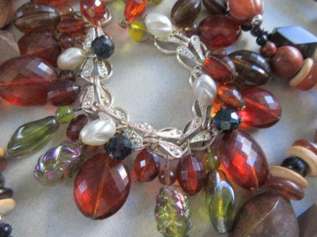 Vintage Necklace Lot One Western Germany Signed