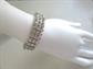 1950s Expansion rhinestone Bracelet Glam Vintage Costume Jewelry 50's Accessories Smaller Wrist