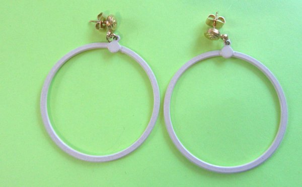 Vintage 1980's Pierced Earrings Vintage  Jewelry