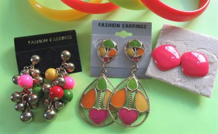 1980's Jewelry Lot Vintage  '80's Accessories