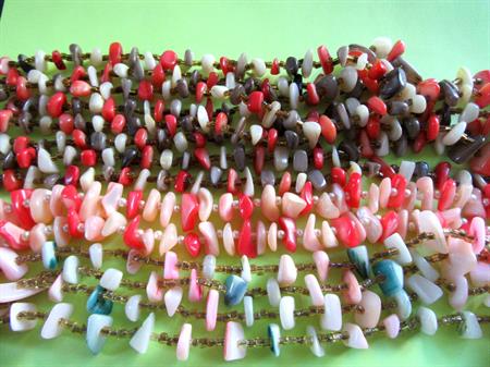 1950s Mother Of Pearl Necklace Lot 