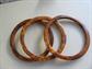 Bakelite Bangle Matched Bracelet Stack Set Mississippi Mud Vintage Costume Jewelry