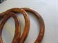 Bakelite Bangle Matched Bracelet Stack Set Mississippi Mud Vintage Costume Jewelry