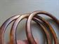 Bakelite Bangle Matched Bracelet Stack Set Mississippi Mud Vintage Costume Jewelry