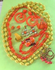 1960's and Up Mod Jewelry Lot 
