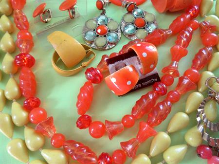 1960's and Up Mod Jewelry Lot 