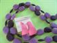 Mod Costume Jewelry Lot Purple Pink  1960's Costume Party Accessories