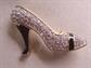 Rhinestone High Heel Pin Never Worn