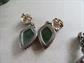 Silpada Gem Stone Sterling Silver Necklace Earrings and Pendant With Original Box Fine Jewelry Malachite