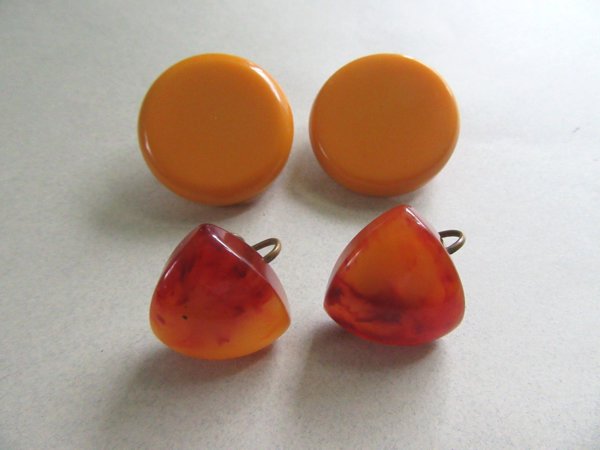 Bakelite Earrings Vintage Jewelry