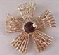 Large Rhinestone Pin Brooch Vintage Jewelry