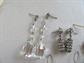 Vintage Crystal Earrings and a Few Other Pairs Birds Costume Jewelry