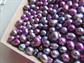 Genuine Freshwater Pearls Lot Dyed Purple Gray Destash Jewelry Making Supplies 