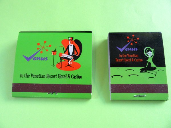 Original SHAG Josh Agle Rare Venus Lounge Matchbook Collectibles 