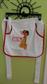 Retro Hula Girl Cotton Half Apron Mint in Package Luau BBQ Tiki Party