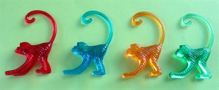 Monkey Cocktail Drink Hangers 24 Count Bar Supplies Drinks Jungle Cupcake or Cake Topper