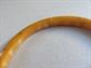 Bakelite Bangle Bracelet Peanut Butter Swirl Costume Jewelry