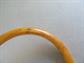 Bakelite Bangle Bracelet Peanut Butter Swirl Costume Jewelry