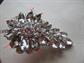 1950's Rhinestone Pin Brooch Costume Jewelry