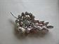 1950's Rhinestone Pin Brooch Costume Jewelry