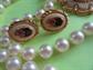 Vintage Costume Jewelry Lot Faux Pearls Necklace Pins Earrings