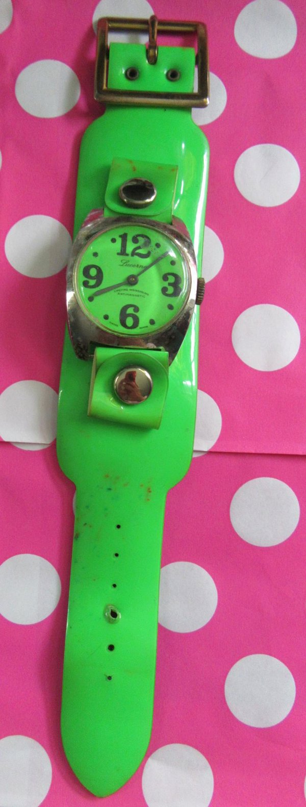 Mod Lucerne Wrist Watch Needs Repair AS IS Vintage Accessories 