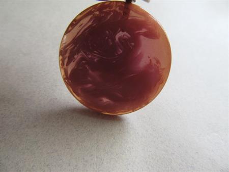 Bakelite Earrings Odd Color Vintage Jewelry 