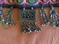 Authentic Afghan Tribal Kuchi Belt Belly Dancer Mirrored Coin Charm and Bells Costume 