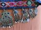 Authentic Afghan Tribal Kuchi Belt Belly Dancer Mirrored Coin Charm and Bells Costume 