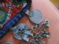 Authentic Afghan Tribal Kuchi Belt Belly Dancer Mirrored Coin Charm and Bells Costume 