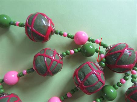 Mod 1960's Necklace Vintage Jewelry '60's Accessories