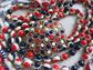 Mod 1960's and Up Jewelry Lot Vintage Costume Jewelry Patriotic