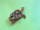 ART Arthur Pepper Fruit Salad Turtle Tortoise Pin AS IS