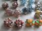 1950's Mid Century Cluster Earring Lot Western Germany Japan Hong Kong Vintage Costume Jewelry Clip On Earrings 50's Accessories