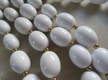 1980's Monet Lucite Necklaces With Tags Vintage Jewelry 
