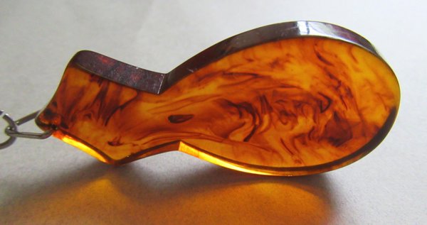 Bakelite Necklace Tortoise Vintage Jewelry