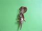 Anthropomorphic Parrot Pin Happy Bird Cartoon Like Vintage Costume Jewelry Figural Tropical Bird