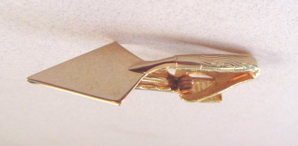 Vintage 1950's Trowel Tie Clip Mason Masonry Mens Jewelry