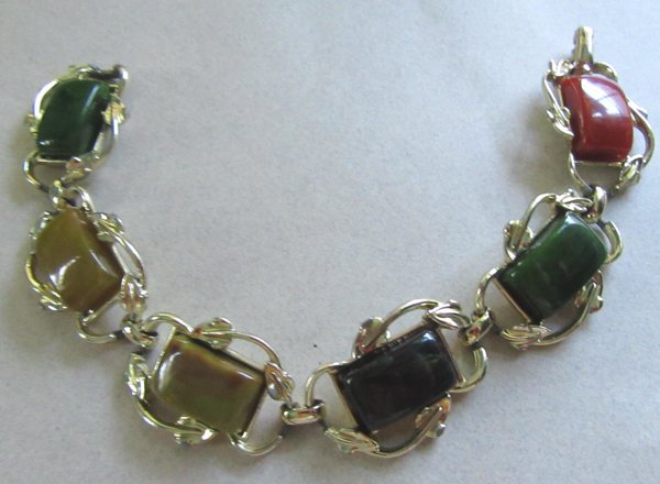 Vintage Coro Bakelite Bracelet 1950's 