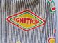 Vintage 1970's Childs Bellbottom Pants Old Stock Never Worn Car Theme Health-Tex Dungarees Jeans