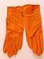 Vintage 1960's Ladies Orange Gloves Old Stock Never Worn Orginal Tag Made in Japan 60's Accessories