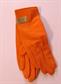 Vintage 1960's Ladies Orange Gloves Old Stock Never Worn Orginal Tag Made in Japan 60's Accessories