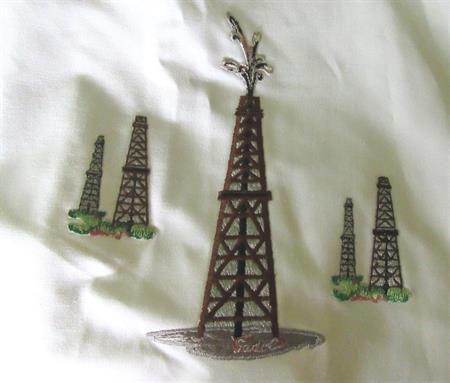 1970's Oil Well Skirt Vintage Ladies Clothing