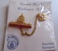 Vintage 1953 Washington DC White House Souvenir Chatelain Pin Sealed