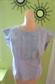 Early 1960's Jolene Fashions Cap Sleeve Cotton Blouse Mint Shape Never Worn with Tag Pale Purple Ladies Vintage Clothing